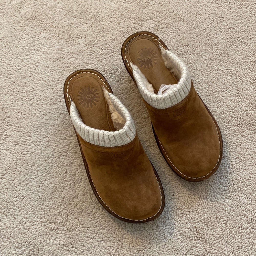 Vintage UGG Slip On Clog Size  7 In Box